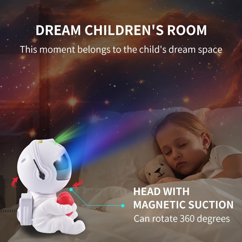 Mini Astronaut Galaxie-Projektor mit Herz-Design – Nebel-Sternenlicht, 360° magnetische Rotation, Fernbedienung für Kinderzimmer & Geschenk – OEM/ODM verfügbar