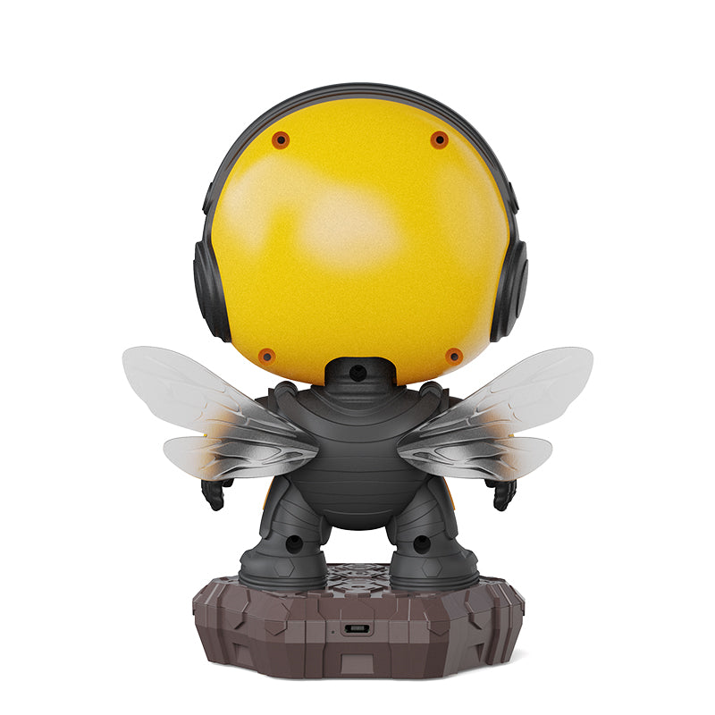 Bienenroboter-Galaxie-Projektor mit Bluetooth-Lautsprecher – Nordlicht-Sternenprojektor, Fernbedienung, Timer, einstellbarer Winkel, LED-Nachtlicht – OEM/ODM verfügbar