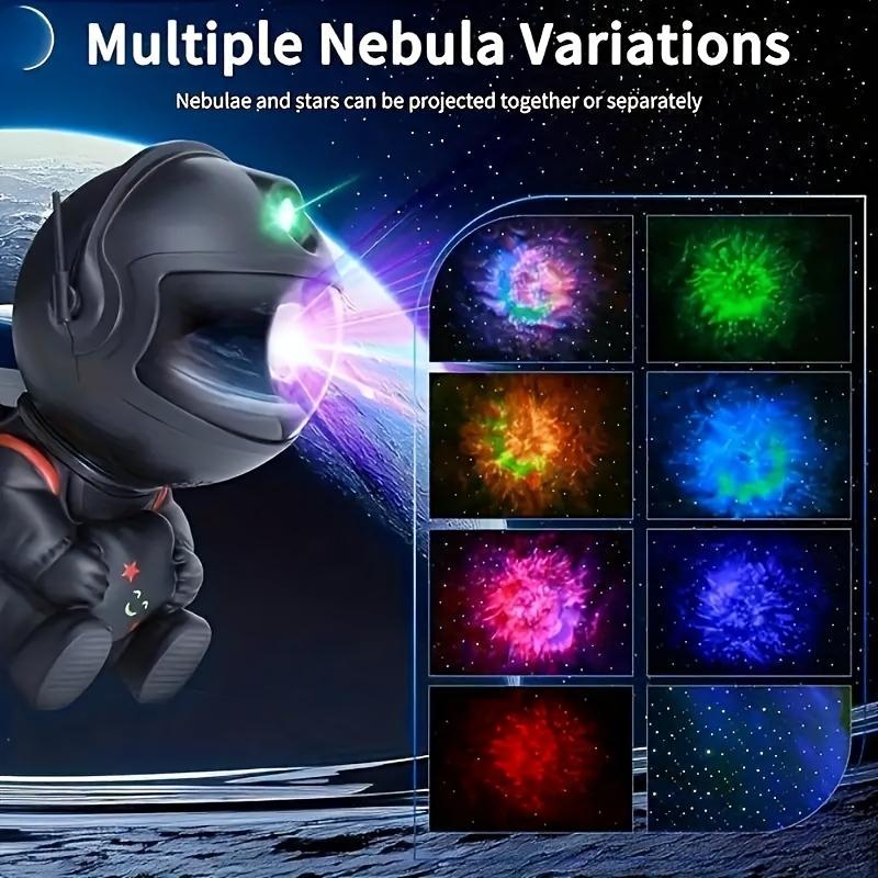 Mini Astronaut Galaxy Projector Night Light – USB Powered Nebula Star Projector with Remote Control for Kids Room & Gift – OEM/ODM Available