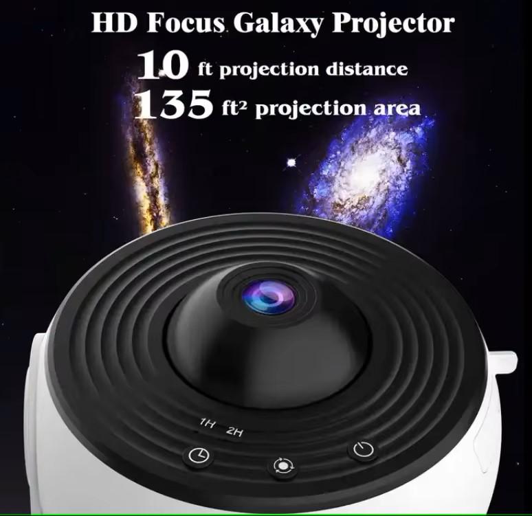 13-in-1 Planetarium-Sternenprojektor – 4K HD Rotierende Galaxienlampe mit einstellbarem Fokus & Filmscheiben – 70 m² Abdeckung, Timer, USB-betrieben – OEM/ODM verfügbar