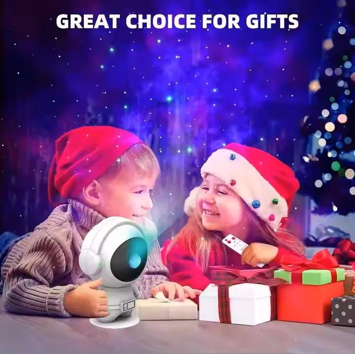 Mini-Astronauten-Galaxie-Projektor-Nachtlicht – 360° drehbare Sternenlampe mit Fernbedienung, Timer für Kinderzimmer & Geschenk – OEM/ODM verfügbar