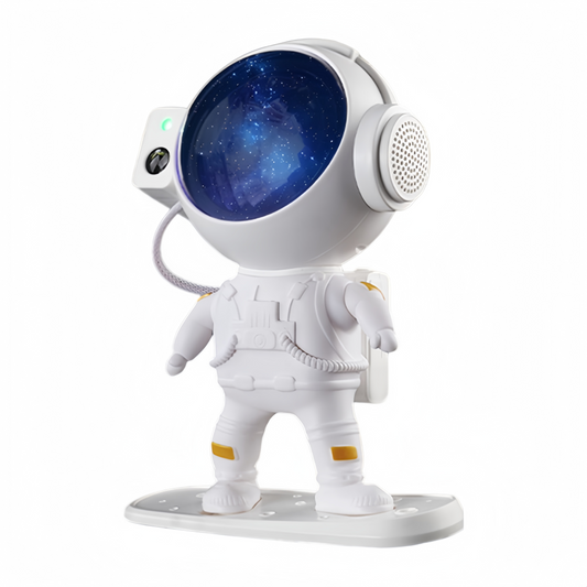 Astronaut Galaxie-Projektor mit Bluetooth-Lautsprecher & Weißem Rauschen – 16 Aurora-Effekte, magnetische 360°-Drehung Nachtlicht, Fernbedienung, Timer – OEM/ODM verfügbar