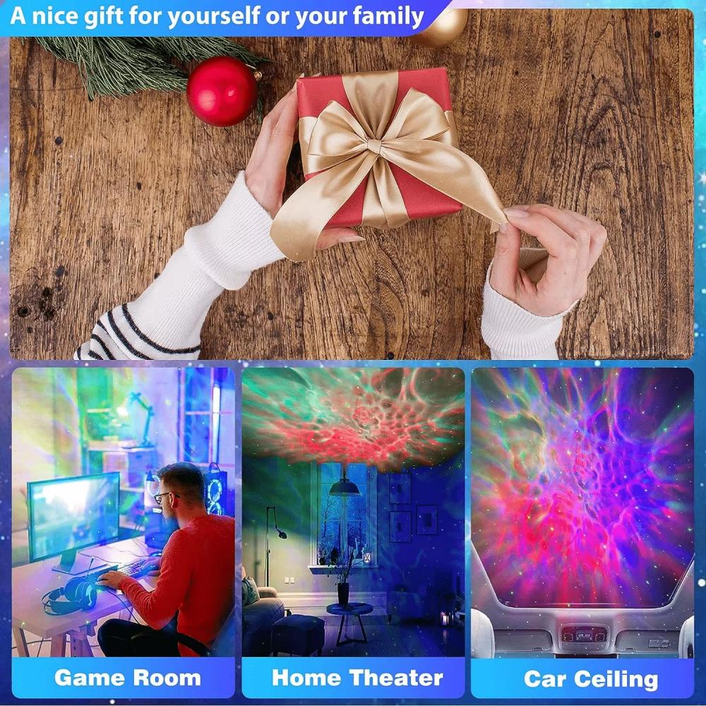 Mini Astronaut Galaxy Projector Night Light – USB Powered Nebula Star Projector with Remote Control for Kids Room & Gift – OEM/ODM Available