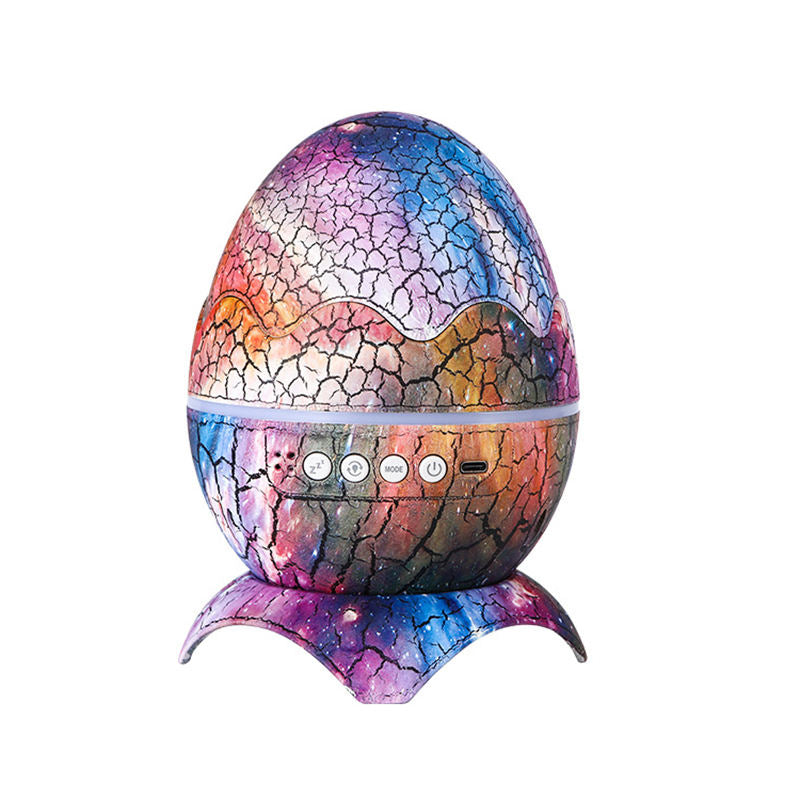 3-in-1 Dinosaur Egg Aurora Projector 33 Light Effects & BT Speaker White Noise & Timer Kids Bedroom Gift Decor  OEM