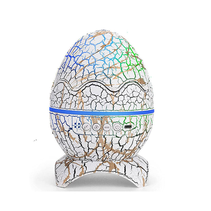3-in-1 Dinosaur Egg Aurora Projector 33 Light Effects & BT Speaker White Noise & Timer Kids Bedroom Gift Decor  OEM