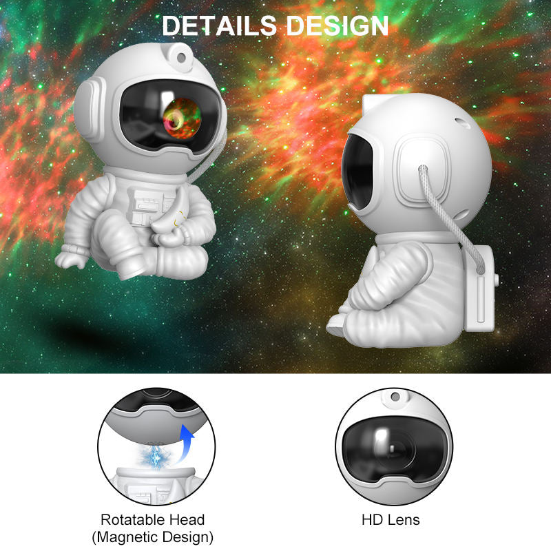 High Quality Cheap Price Astronaut Galaxy Projector Lamp Star Projector Night Light Nebula Atmosphere Light Table Lamp