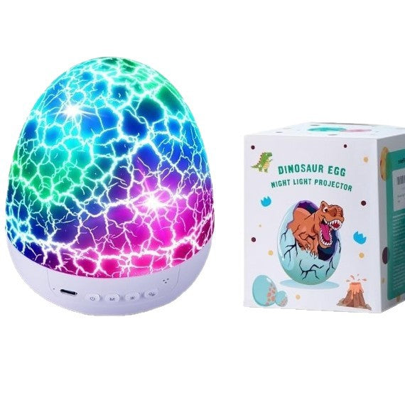 Dinosaur Egg Kids Night Light Projector – 31 Colors & 3 Films & 15 Soothing Sounds & Remote Timer – Easter Gift & Room Decor – OEM/ODM Availabl