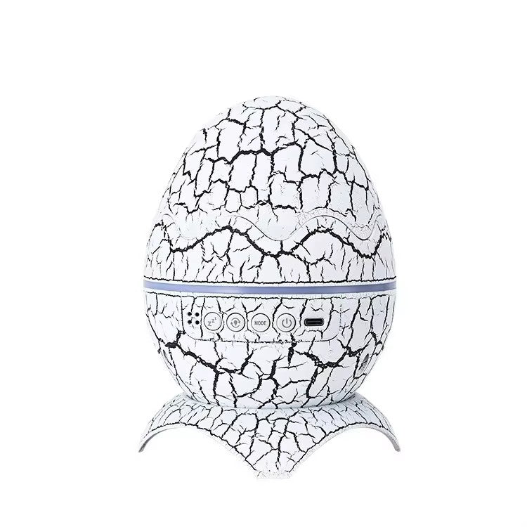 3-in-1 Dinosaur Egg Aurora Projector 33 Light Effects & BT Speaker White Noise & Timer Kids Bedroom Gift Decor  OEM